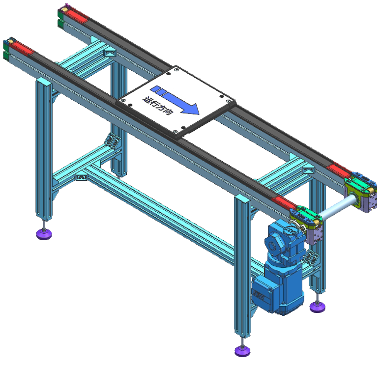MK1齿形带托盘输送机-端部驱动